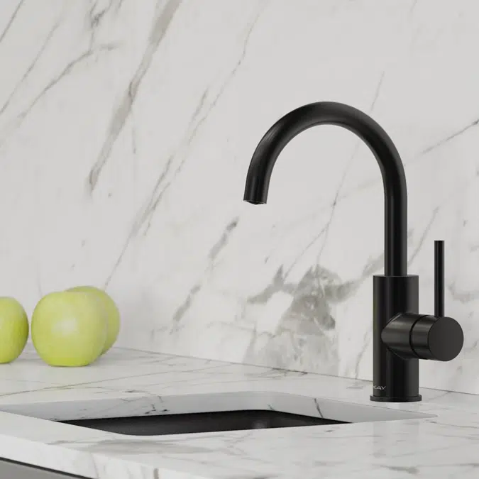 LKAV3021MB Elkay Avado® Single Hole Bar Faucet with Lever Handle Matte Black