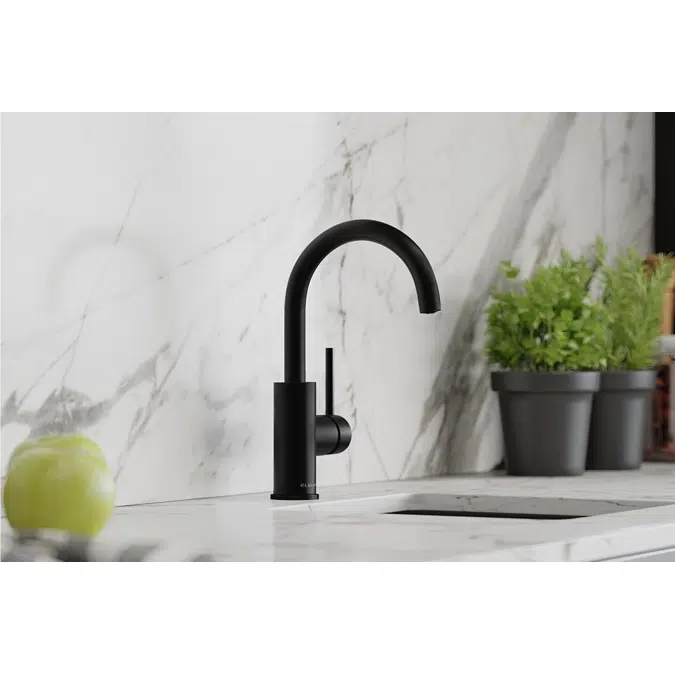 LKAV3021MB Elkay Avado® Single Hole Bar Faucet with Lever Handle Matte Black