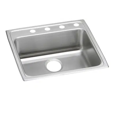 bilde for LRAD2222651_5_MR2 Lustertone® Classic Stainless Steel 22" x 22" x 6-1/2" Single Bowl Drop-in ADA Sink