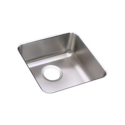 Зображення для ELUHAD121245 Elkay Lustertone® Classic Stainless Steel 14-1/2" x 14-1/2" x 4-3/8" Single Bowl Undermount ADA Sink