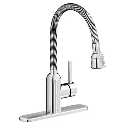 afbeelding voor LK2500_LS_CR Elkay® Pursuit™ Laundry/Utility Faucet with Flexible Spout Forward Only Lever Handle Chrome