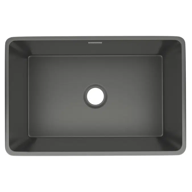 SWUF28179MG Elkay Fireclay 30" x 19-15/16" x 9-1/8" Single Bowl Farmhouse Sink Gray