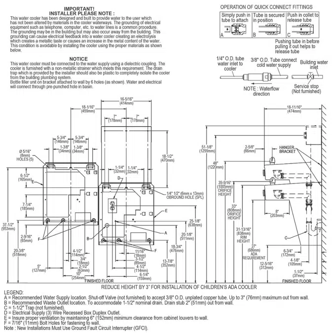 VRCTL8WSK Elkay ezH2O®  Vandal-Resistant Bottle Filling Station & Bi-Level Cooler Non-Filtered Refrigerated Stainless