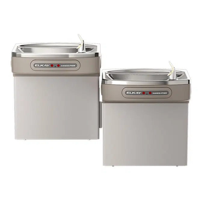 EZOOSTL8LC Elkay®&nbsp;Dual Hands-free Activation Bi-level ADA Cooler Non-filtered Refrigerated Light Gray