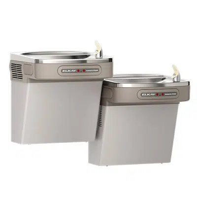 Image for EZOOSTL8LC Elkay®&nbsp;Dual Hands-free Activation Bi-level ADA Cooler Non-filtered Refrigerated Light Gray