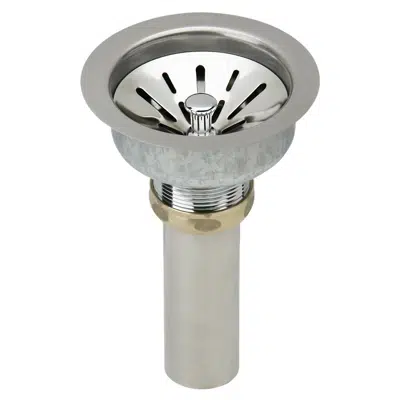 imagen para LK99FC Elkay® Deluxe Drain 3-1/2" Type 304 Stainless Steel Body for Fireclay Sinks