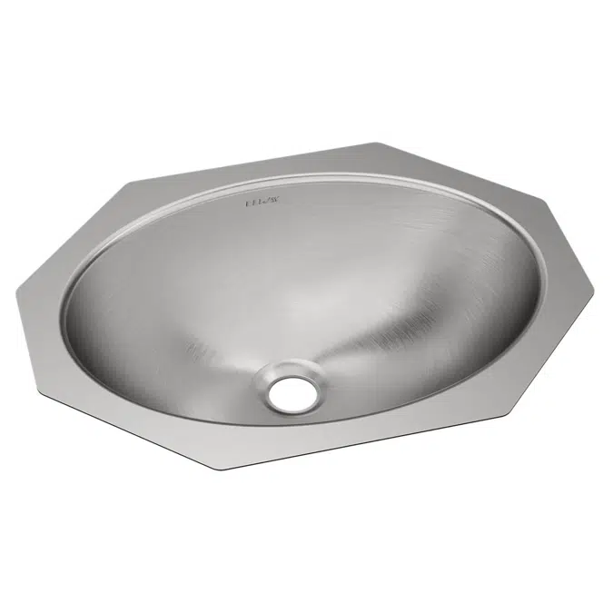 Elkay Asana Stainless Steel 18" x 14" x 6", Single Bowl Undermount Bathroom Sink