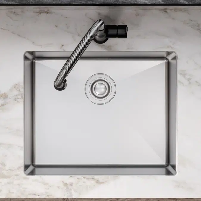 ECTRU21179T Elkay Crosstown® 18 Gauge Stainless Steel 22-1/2" x 18-1/2" x 9" Single Bowl Undermount Sink