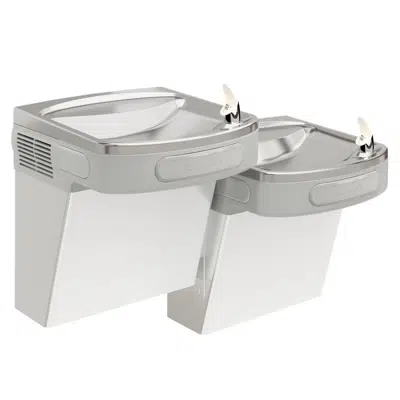 imagem para LZSTL8SC Elkay® Versatile Wall Mount Bi-level ADA Cooler Filtered Refrigerated Stainless
