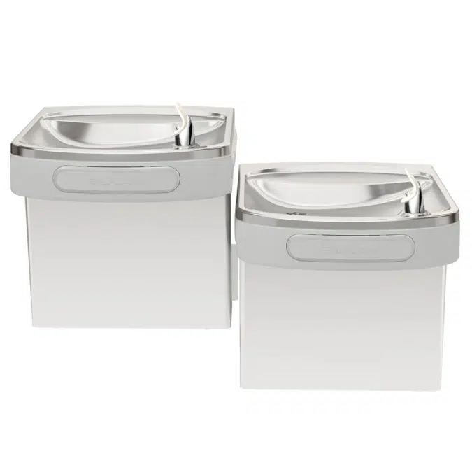 LZSTL8SC Elkay® Versatile Wall Mount Bi-level ADA Cooler Filtered Refrigerated Stainless