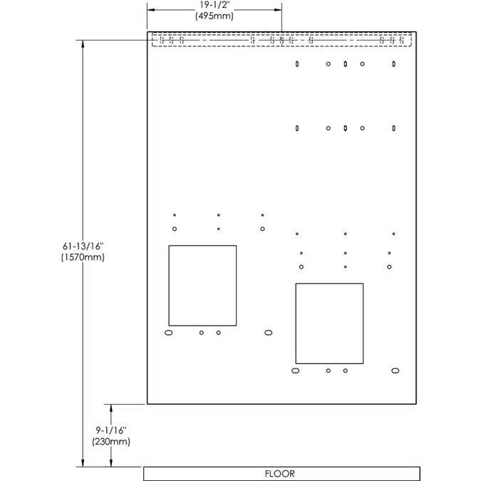 STLBFUP-PRO Pro Filtration Back Panel Assembly Kit for Bi-level Coolers with Bottle Filler