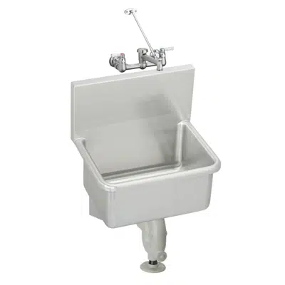 Immagine per Elkay Stainless Steel 25" x 19-1/2" x 12, Wall Hung Service Sink Kit