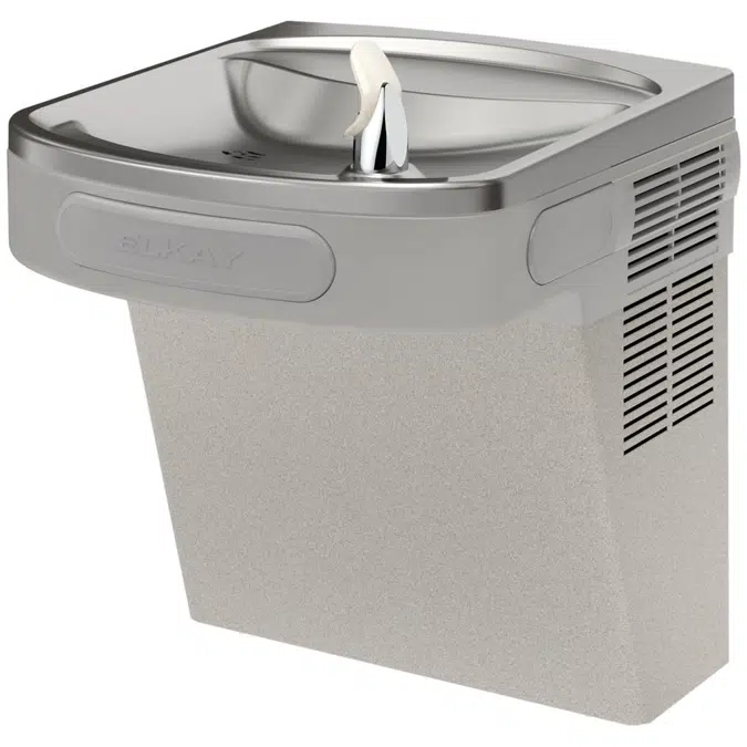 LZS8L Elkay® Wall Mount ADA Cooler Filtered Refrigerated Light Gray Granite