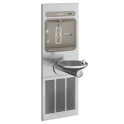 Image for Elkay ezH2O Bottle Filling Station with Integral SwirlFlo Fountain, Refrigerated Filtered Refrigerated Stainless