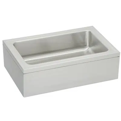 Image for EFS3321C Elkay Stainless Steel 33" x 21" x 8" Single Bowl Floor Mount Service Sink Package w/drain