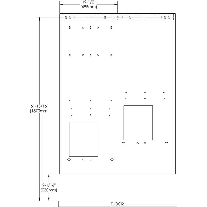 STLRBFUP-PRO Reverse Pro Filtration Back Panel Assembly Kit for Bi-level Coolers with Bottle Filler