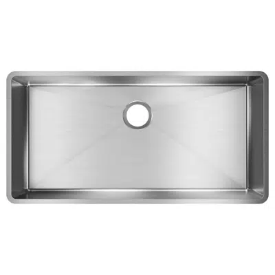 obraz dla ECTRU35179T Crosstown® 18 Gauge Stainless Steel 36-1/2" x 18-1/2" x 9" Single Bowl Undermount Sink