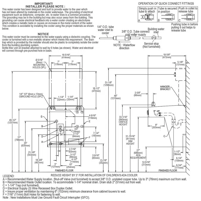 VRC8WSK Elkay ezH2O®  Vandal-Resistant Bottle Filling Station & Single Cooler Non-Filtered Refrigerated Stainless
