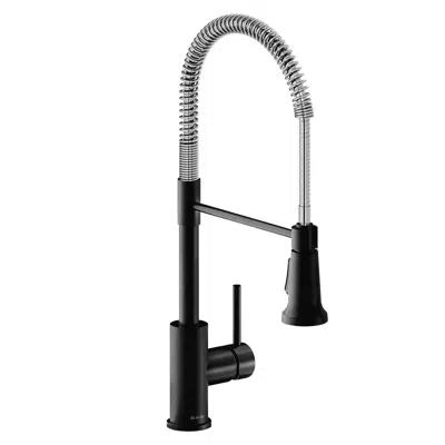 afbeelding voor LKAV2061MBCR Elkay Avado® Single Hole Kitchen Faucet with Semi-professional Spout and Lever Handle Matte Black and Chrome