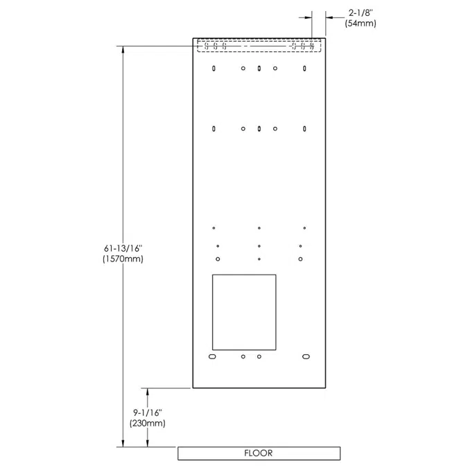 SSBFUP-PRO Pro Filtration Back Panel Assembly Kit for Single Coolers with Bottle Filler