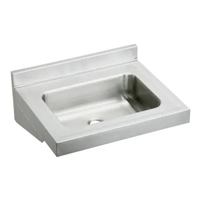 Image for ELV2219 (90,91,93,CS3) Elkay® Stainless Steel 22" x 19" x 5-1/2" Wall Hung Lavatory Sink