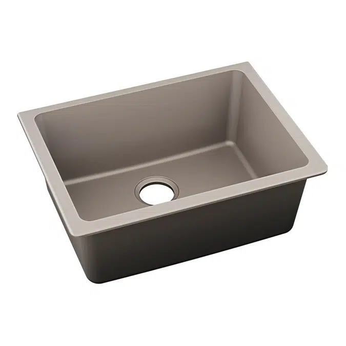 ELXU2522 Quartz Luxe® 24-5/8" x 18-1/2" x 9-1/2" Single Bowl Undermount Sink