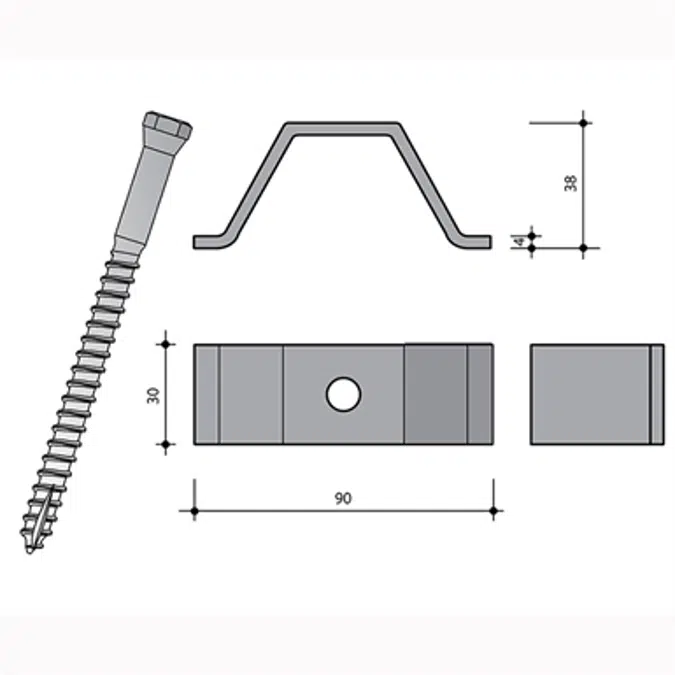 CTL OMEGA - Connettore per solai in legno