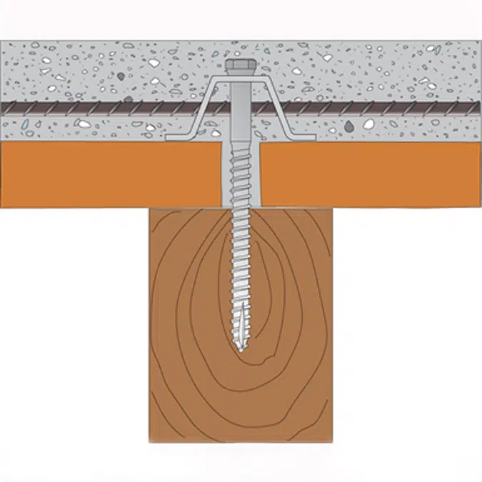 CTL OMEGA - Connettore per solai in legno