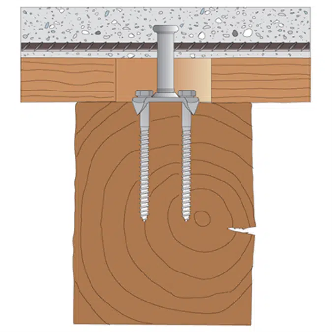 CTL BASE - Connector for wood floors