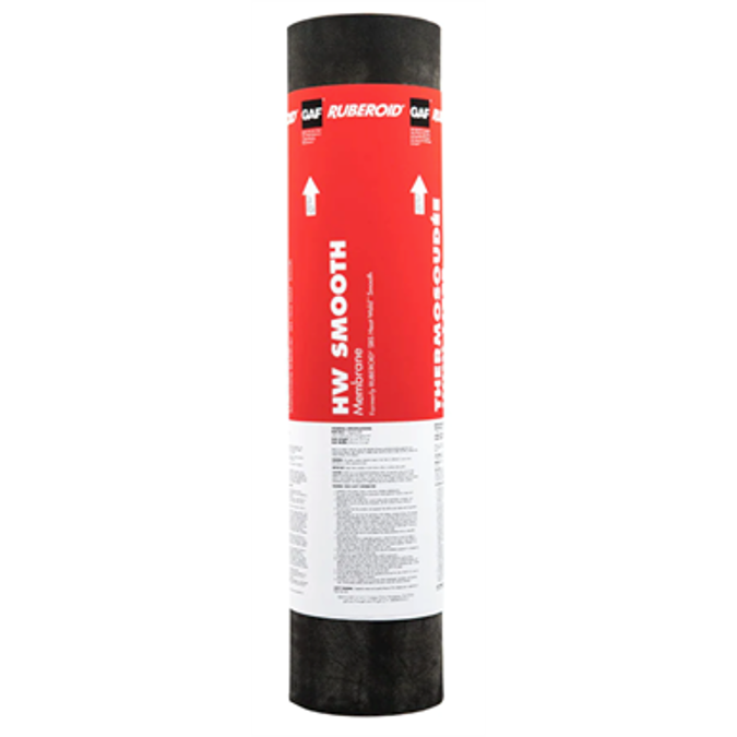 BIM objects Free download! RUBEROID® HW Smooth Membrane BIMobject