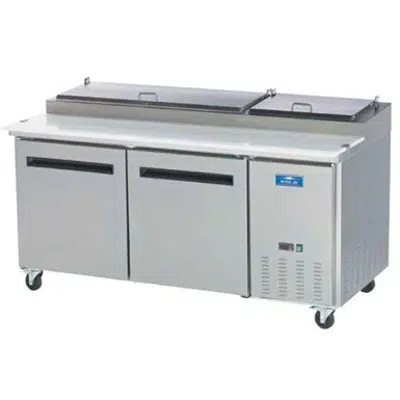 obraz dla Arctic Air APP71R 2-Door Pizza Prep Table