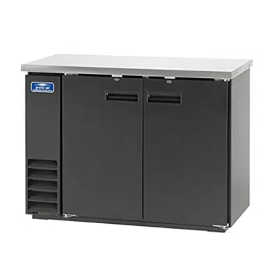 Image pour Arctic Air ABB48 2-Solid Door Back Bar Refrigerator