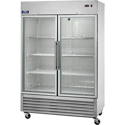 Image for Arctic Air AGR49 2-Door Glass Reach-In Refrigerator