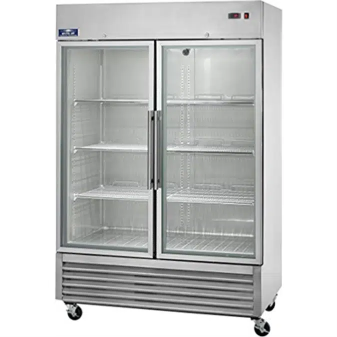 Arctic Air AGR49 2-Door Glass Reach-In Refrigerator