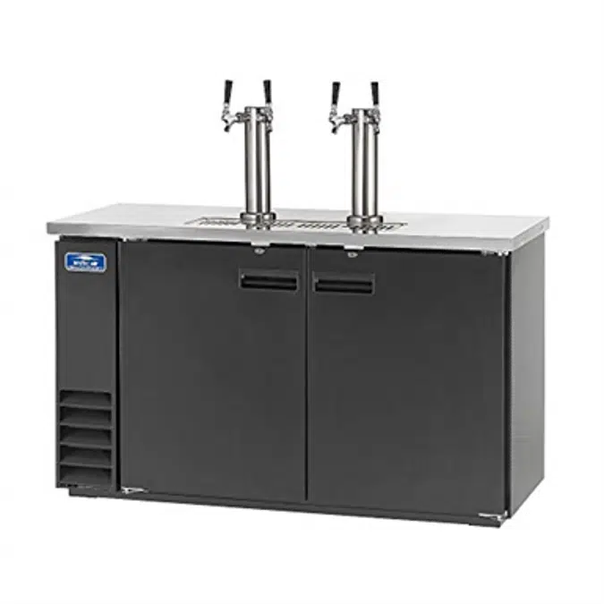 Arctic Air ADD60R-2 Double-Tap Direct Draw Kegerator