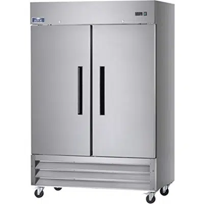 Image for Arctic Air AR49 Two Section Solid Door Reach-in Commercial Refrigerator