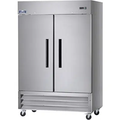 Зображення для Arctic Air AR49 Two Section Solid Door Reach-in Commercial Refrigerator