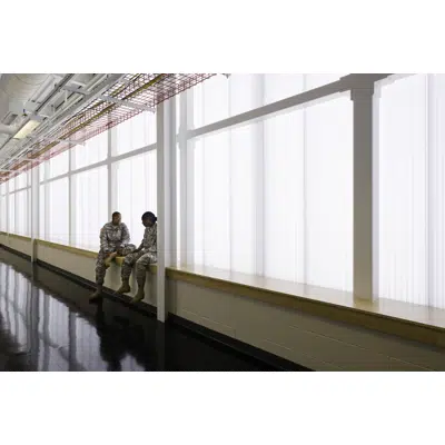 LIGHTWALL 3440® Polycarbonate Wall -  Interlocking Polycarbonate Translucent Wall System图像