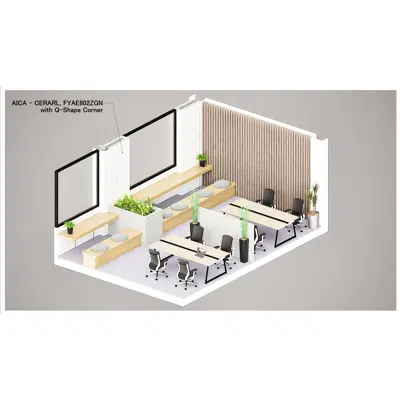 Image for Office Space AICA CERARL, FYAE802ZGN