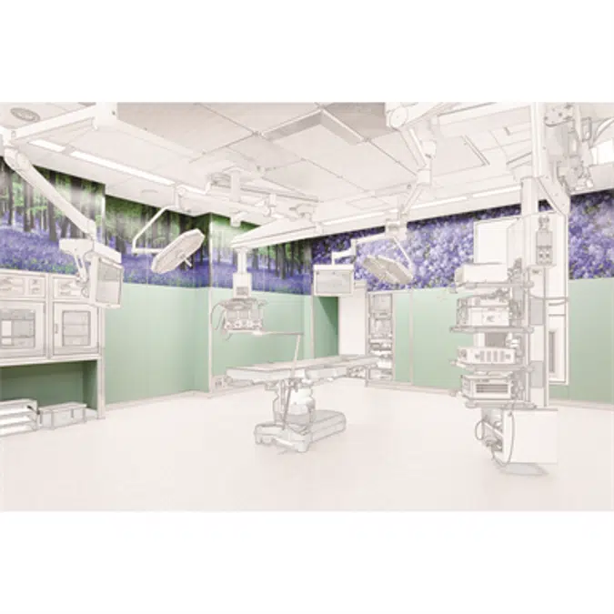 CERARL,   Hospital Operating Room, Non-Combustible Decorative Panels - 935x2455mm & 1235x3080mm