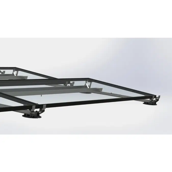 Flat Roof Solar Panel Mount - GridFlex 5°