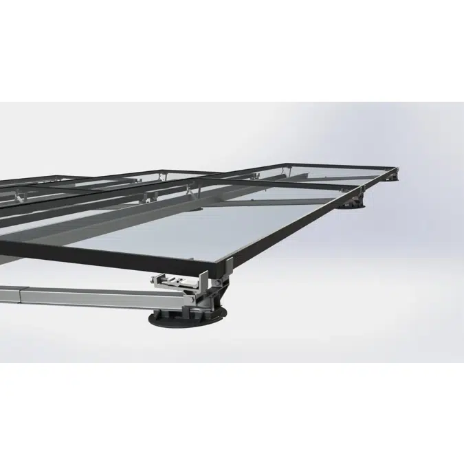 Flat Roof Solar Panel Mount - GridFlex 5°