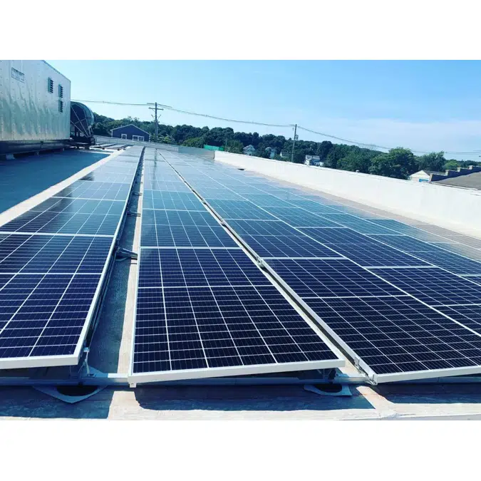 Flat Roof Solar Panel Mount - GridFlex 5°