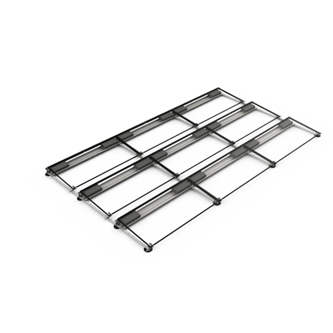 Flat Roof Solar Panel Mount - GridFlex 5°