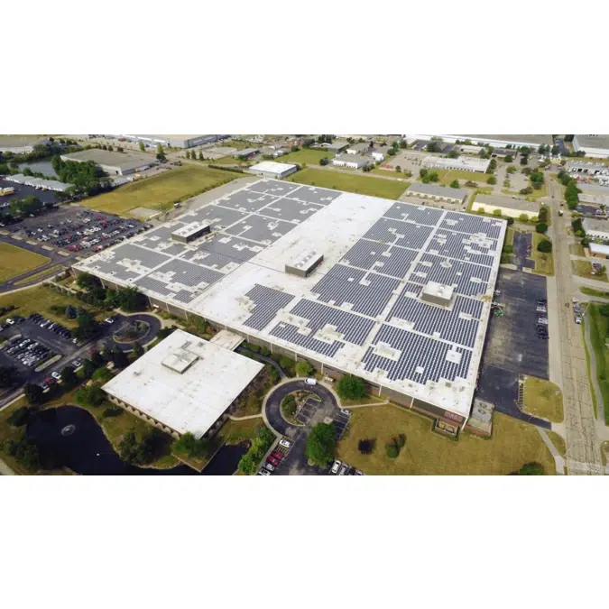 Flat Roof Solar Panel Mount - EcoFoot2+