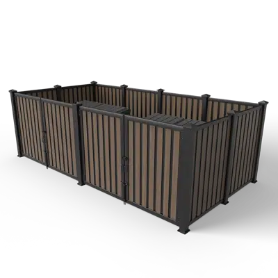 Immagine per Vertical Plankwall Wide Stiffener Open Top Enclosure