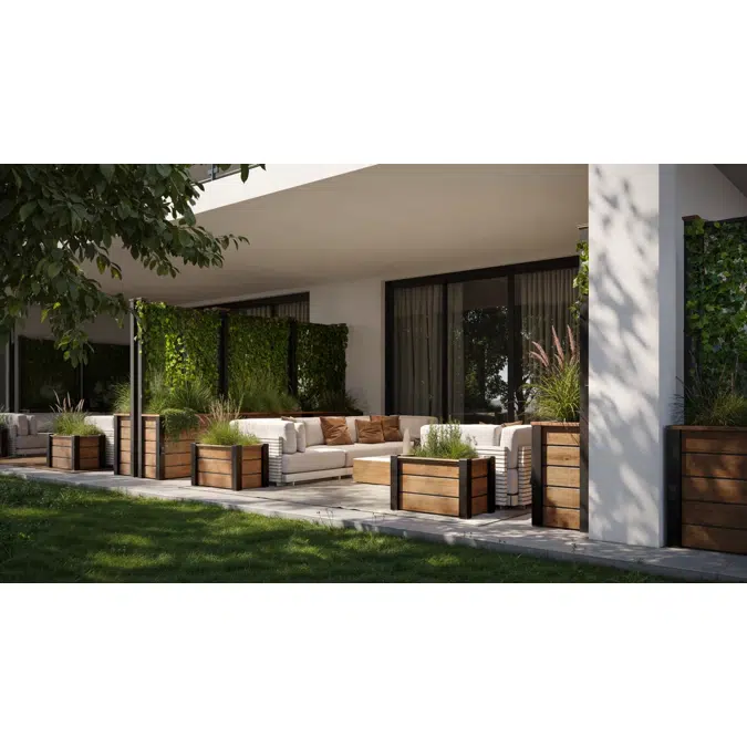 Planx Nature Screen Planters