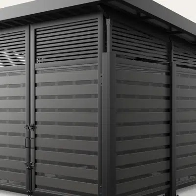 Immagine per Ventilated Plankwall Roofed Enclosure
