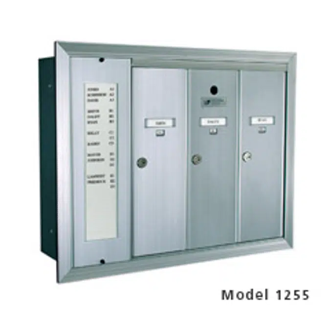 1255 Series Vertical with Integral Directory