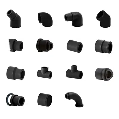 Repolen Butt Weld/Socket PE100 Fittings图像